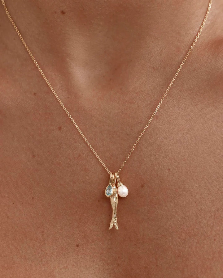 By Charlotte Wishing Necklace - 18k Gold Plated