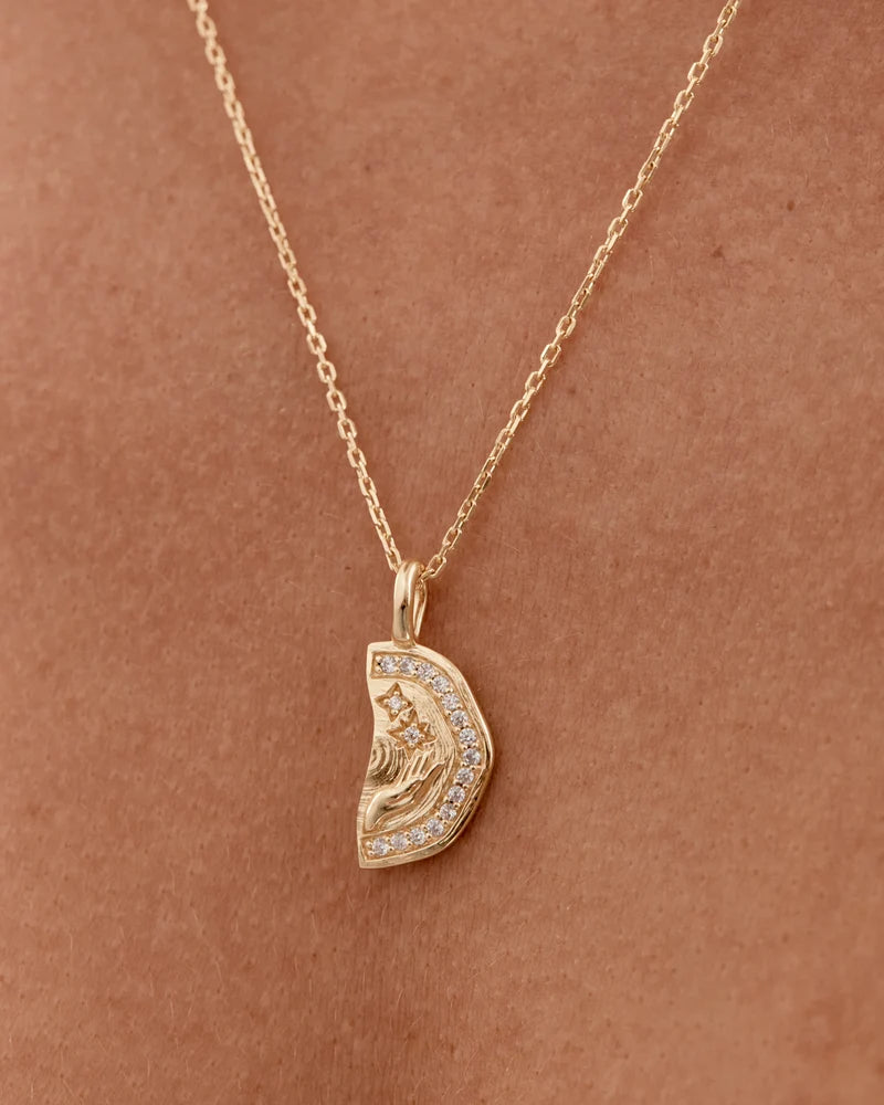 By Charlotte Together We Are Magic Necklace My Stars 18K Gold Vermeil