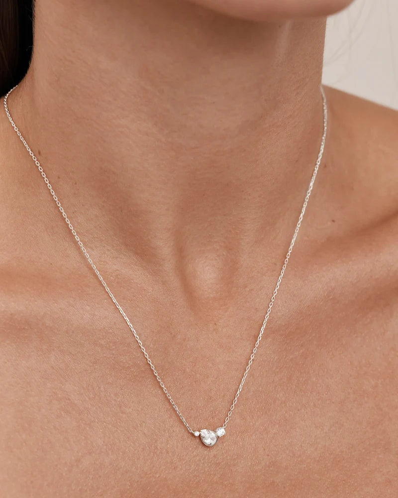 By Charlotte Quiet Radiance Necklace Sterling Silver