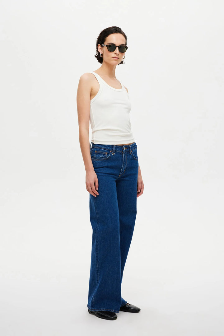 Neuw Denim Eva Wide Jean - Royal Indigo - Mid Indigo