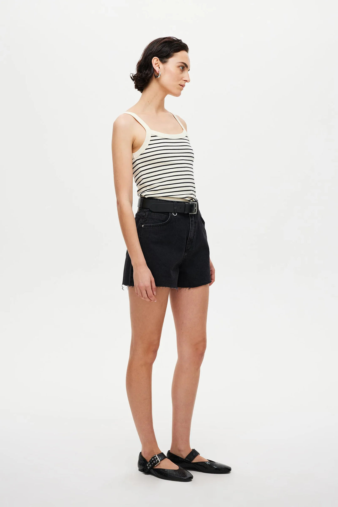 Neuw Denim Ryder Denim Short - French Black - Washed Black