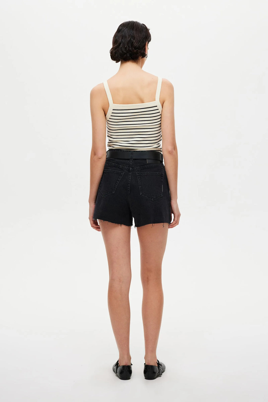 Neuw Denim Ryder Denim Short - French Black - Washed Black
