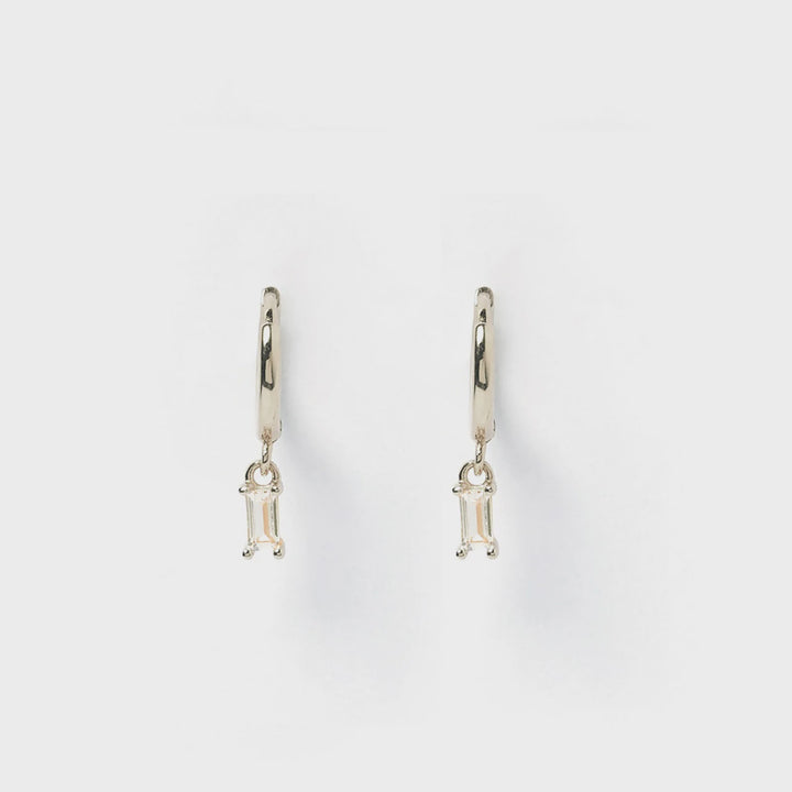 Arms Of Eve Pip Silver Charm Earrings