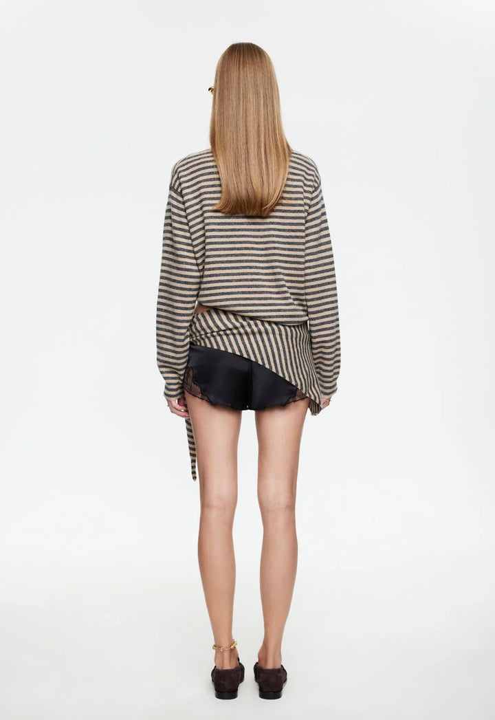 Lioness Olsen Knit - Slate Stripe