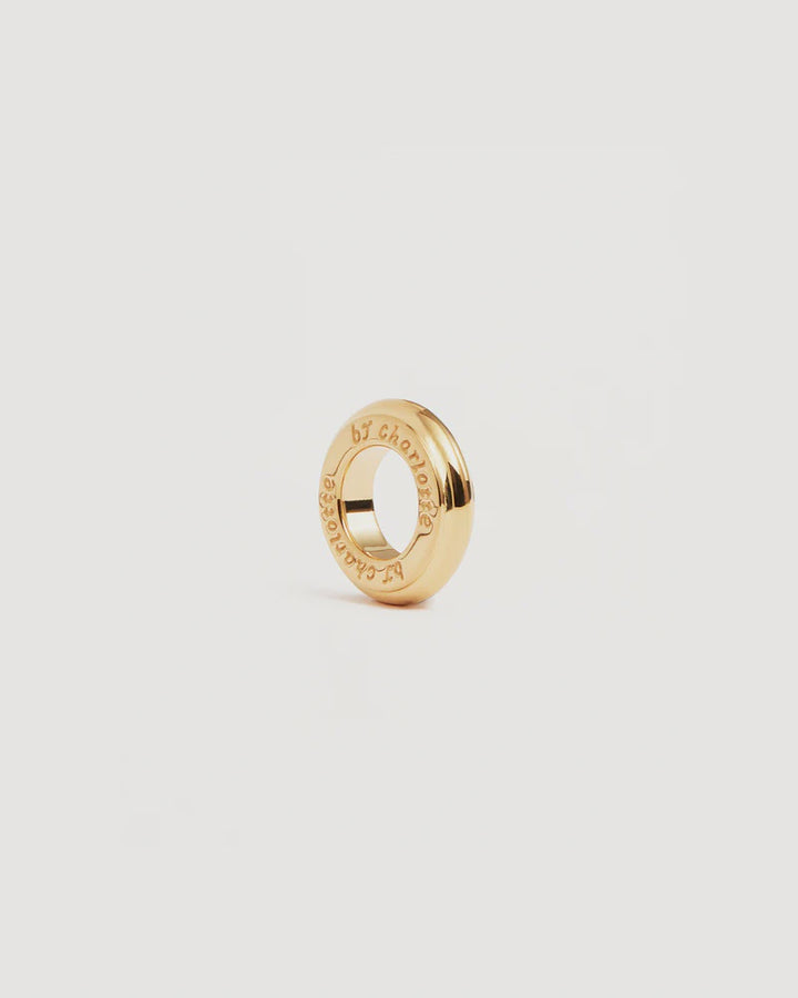 By Charlotte Purity Petal Charm - 18k Gold Vermeil