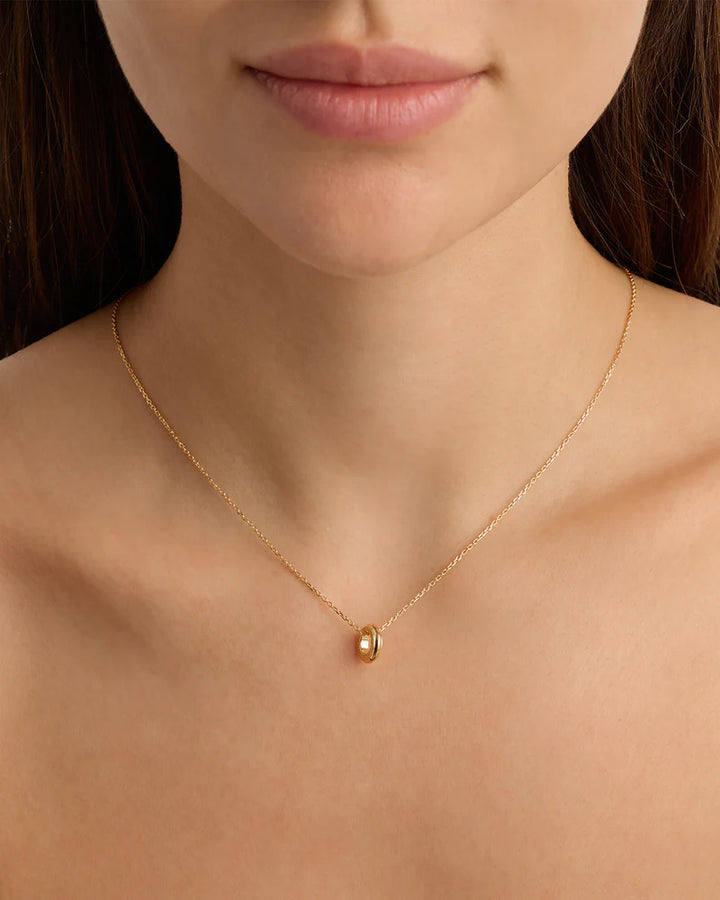 By Charlotte Purity Petal Charm - 18k Gold Vermeil