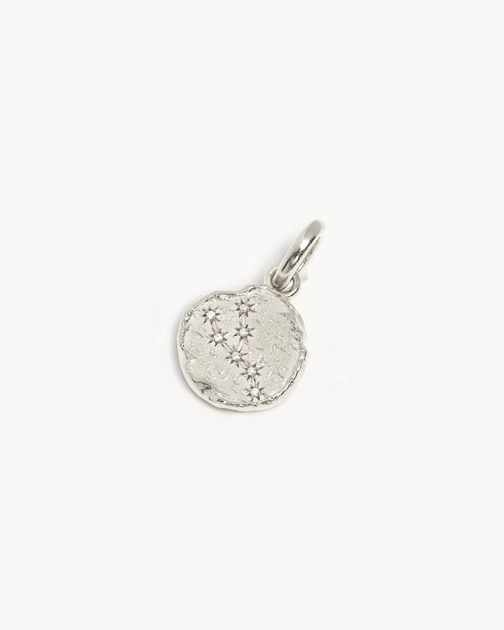 By Charlotte Love Cosmic Zodiac Reversible Annex Link Pendant - Taurus - Sterling Silver