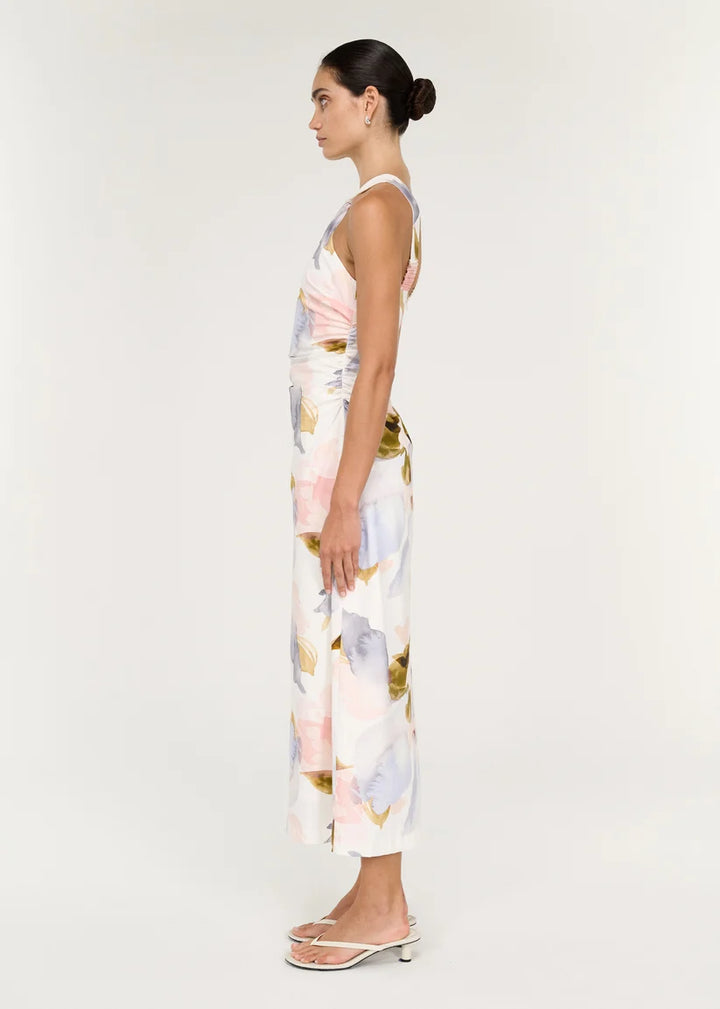 Staple The Label Valea Midi Dress - Watercolour Floral