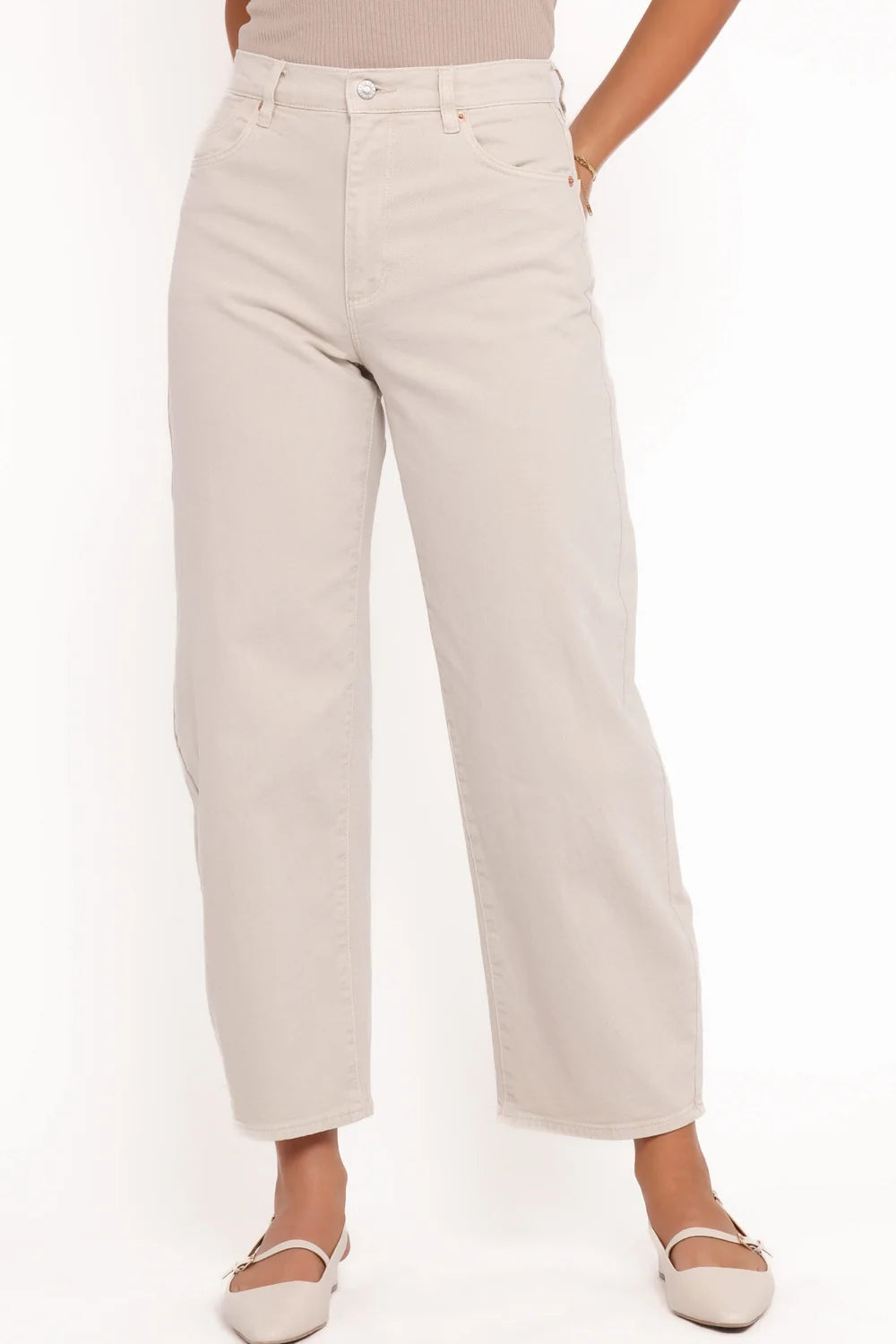 Rolla's Gigi Barrel Jean - Salt