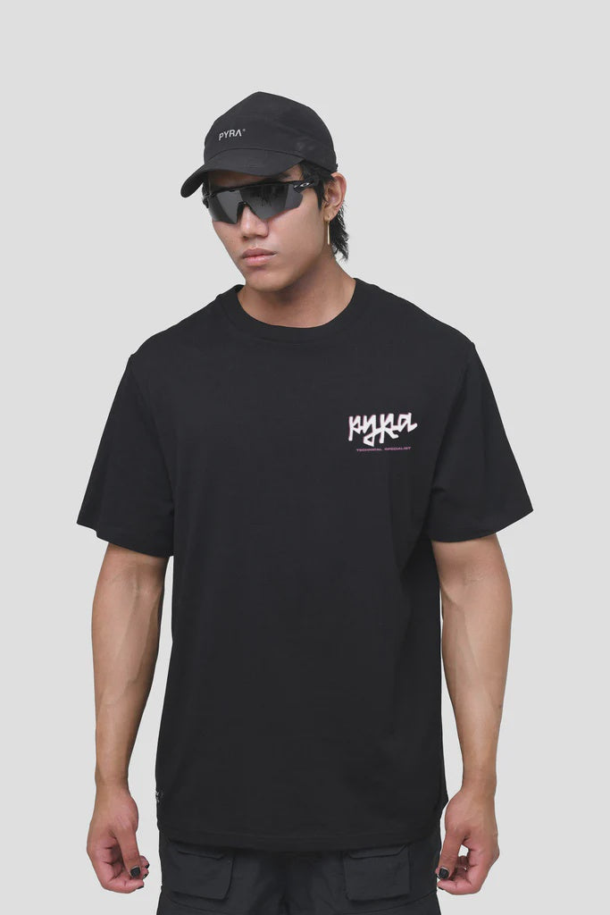 Pyra Inca Logo Tee - Black