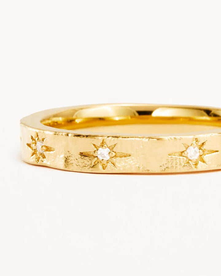 By Charlotte Stardust Ring - 18k Gold Vermeil