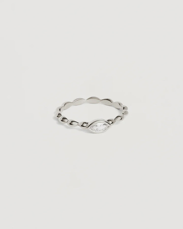 By Charlotte Lucky Eye Ring - Sterling Silver