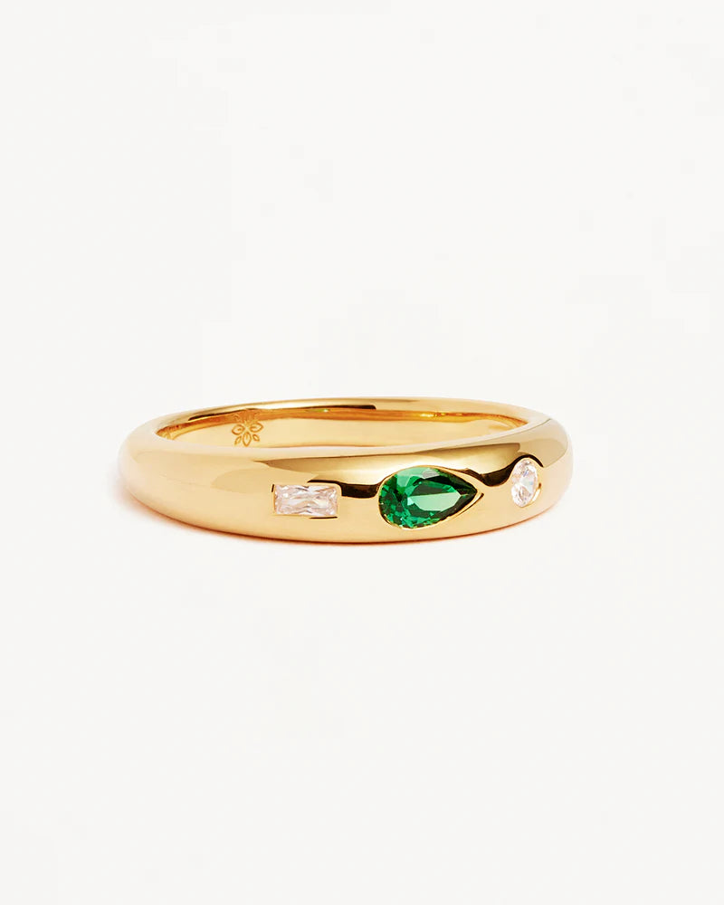 By Charlotte Magnetic Soul Ring - 18k Gold Vermeil