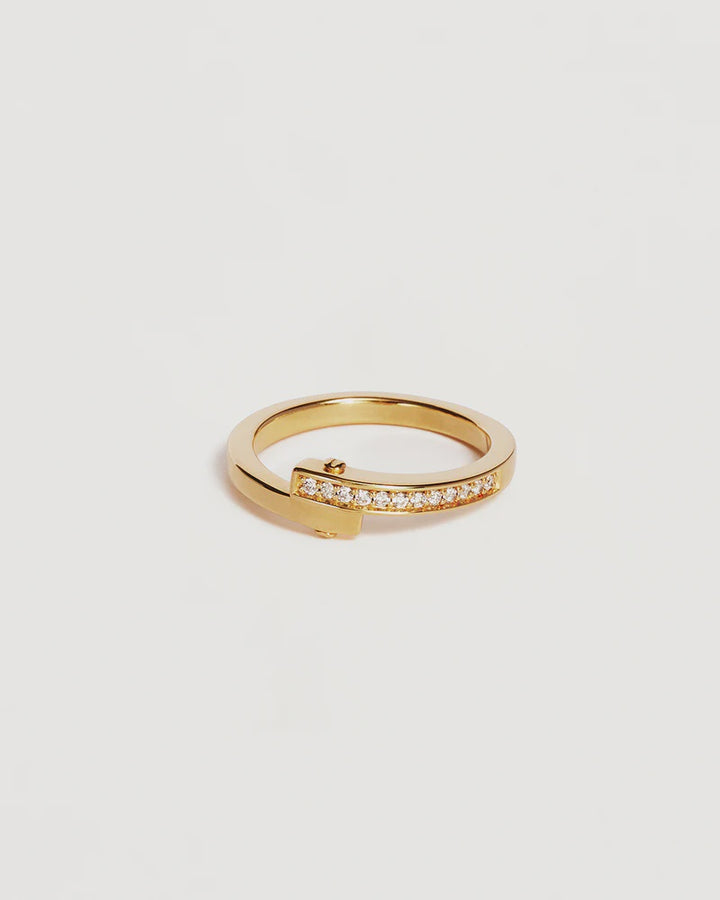 By Charlotte Connection Ring - 18k Gold Vermeil