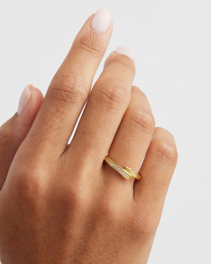 By Charlotte Connection Ring - 18k Gold Vermeil