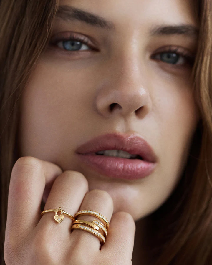 By Charlotte Connection Ring - 18k Gold Vermeil