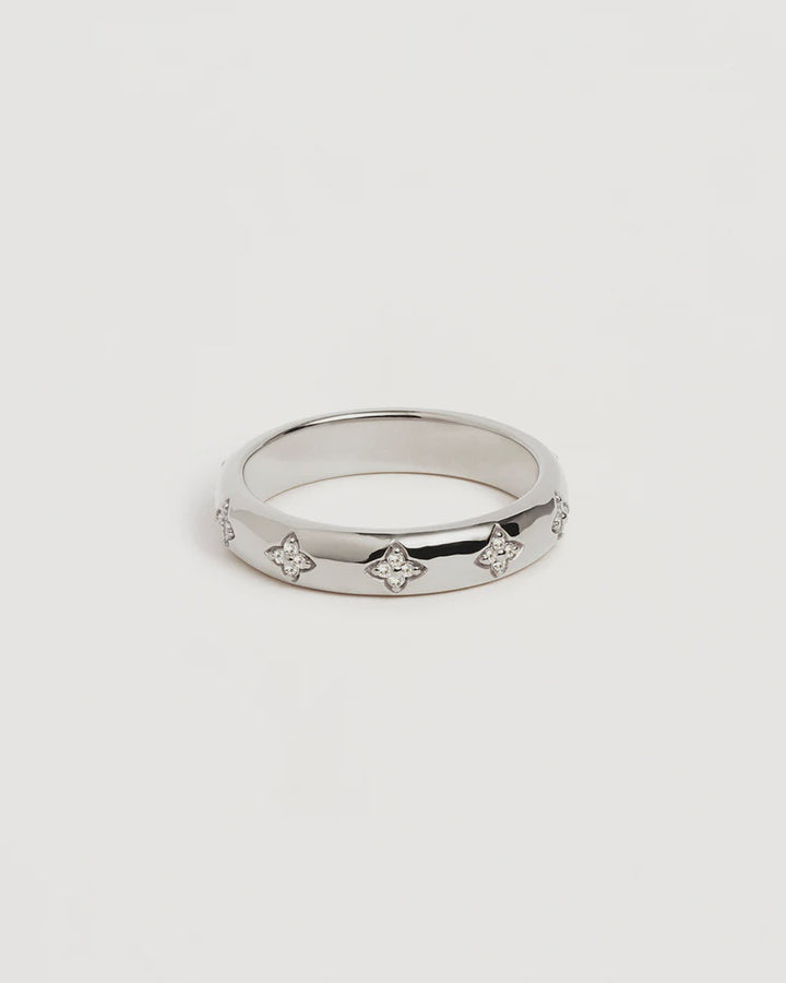 By Charlotte Bloom With You Lotus Ring-Sterling Silver