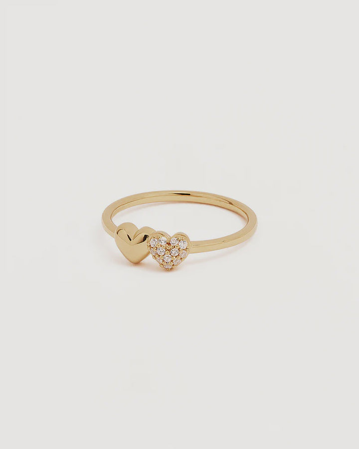 By Charlotte Always By Your Side Ring - 18k Gold Vermeil