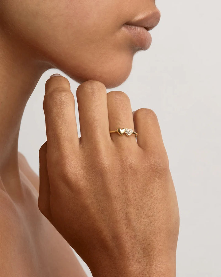 By Charlotte Always By Your Side Ring - 18k Gold Vermeil