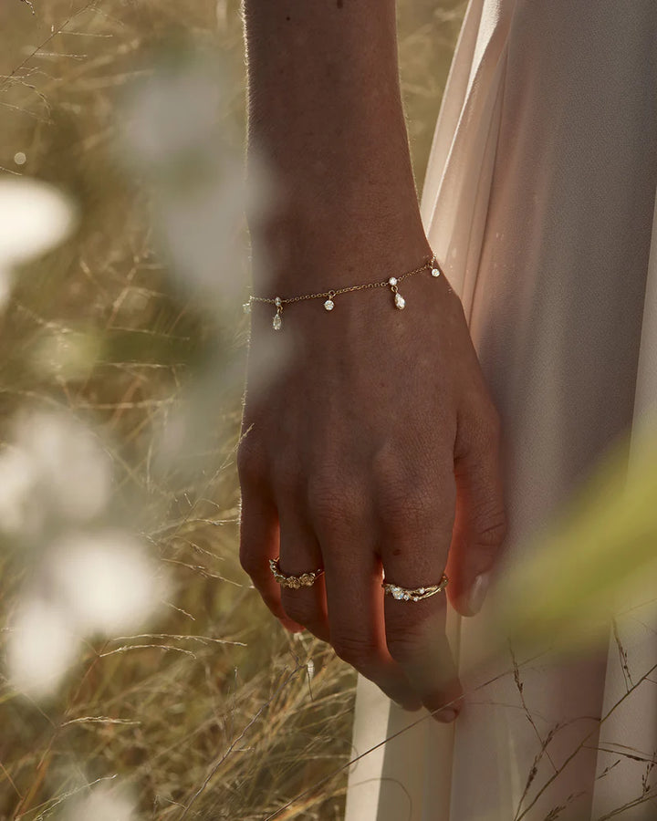 By Charlotte 18k Gold Vermeil Bloom With Grace Ring