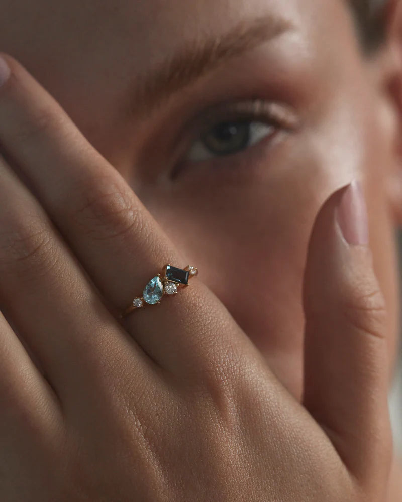 By Charlotte 18k Gold Vermeil Bound By Love Ring