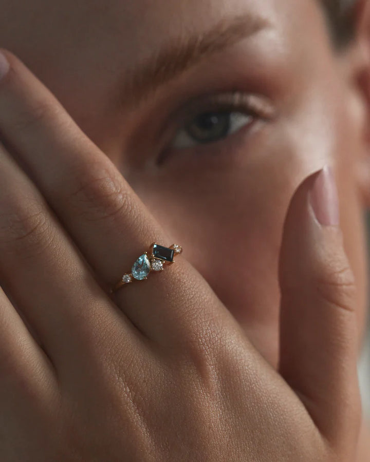 By Charlotte 18k Gold Vermeil Bound By Love Ring