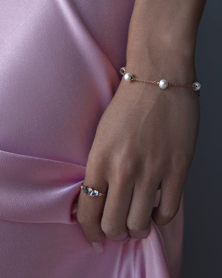 By Charlotte 18k Gold Vermeil Bound By Love Ring