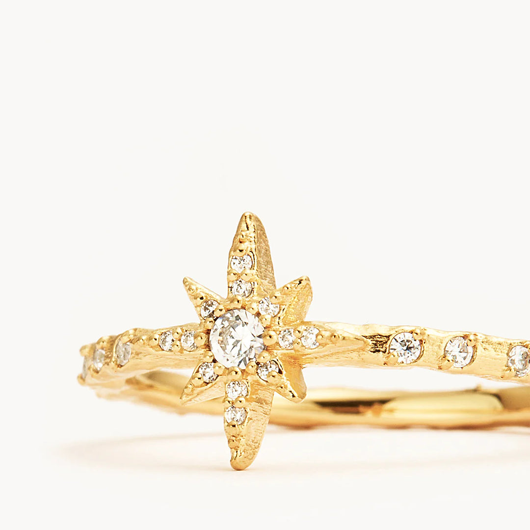 By Charlotte Dancing In Starlight Ring - 18k Gold Vermeil