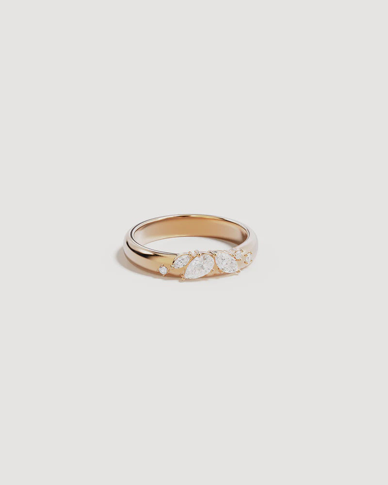 By Charlotte With Wings I Fly Ring - 18k Gold Vermeil