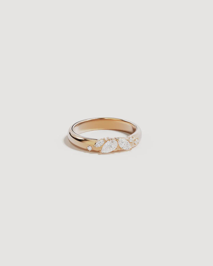 By Charlotte With Wings I Fly Ring - 18k Gold Vermeil