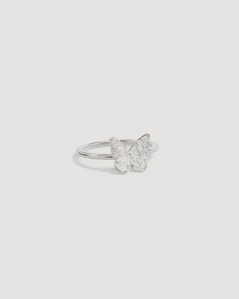 By Charlotte I Believe, I Become Ring - Sterling Silver