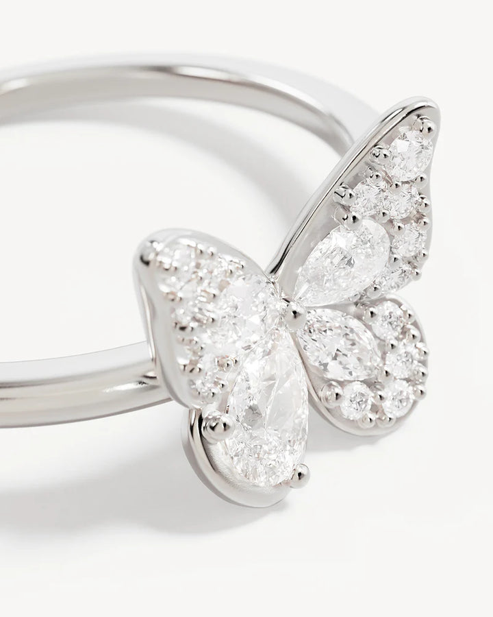 By Charlotte I Believe, I Become Ring - Sterling Silver