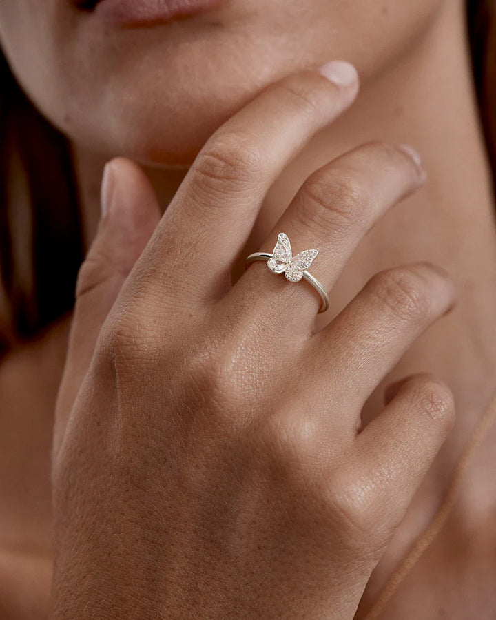 By Charlotte I Believe, I Become Ring - Sterling Silver