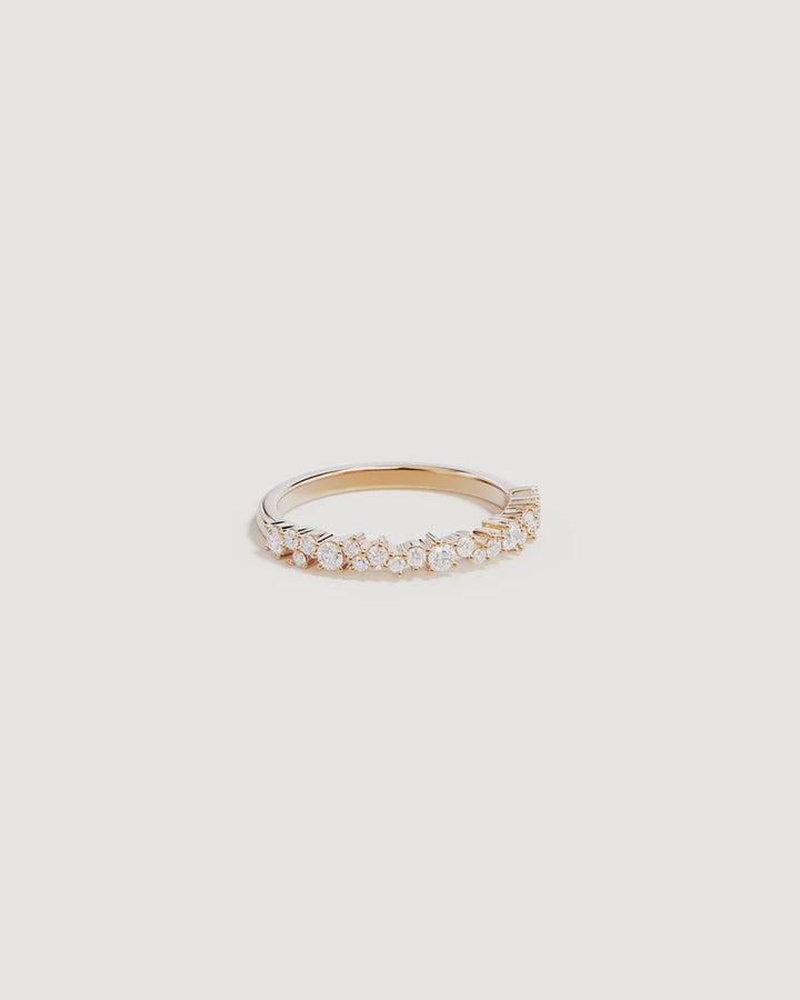 By Charlotte Crystal Dust Fine Ring - 18k Gold Vermeil