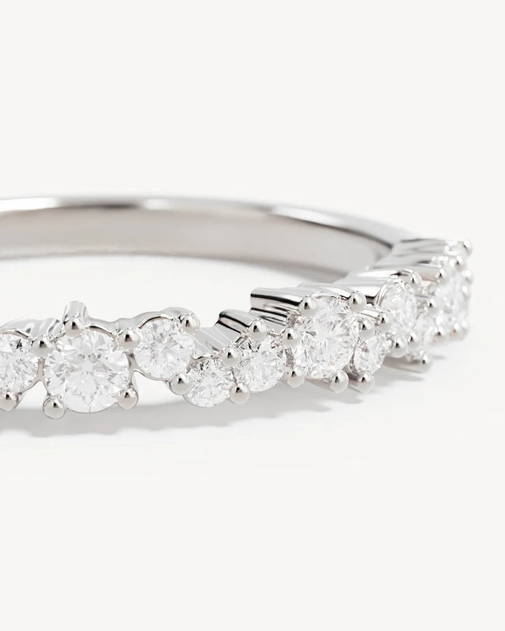 By Charlotte Crystal Dust Fine Ring - Sterling Silver