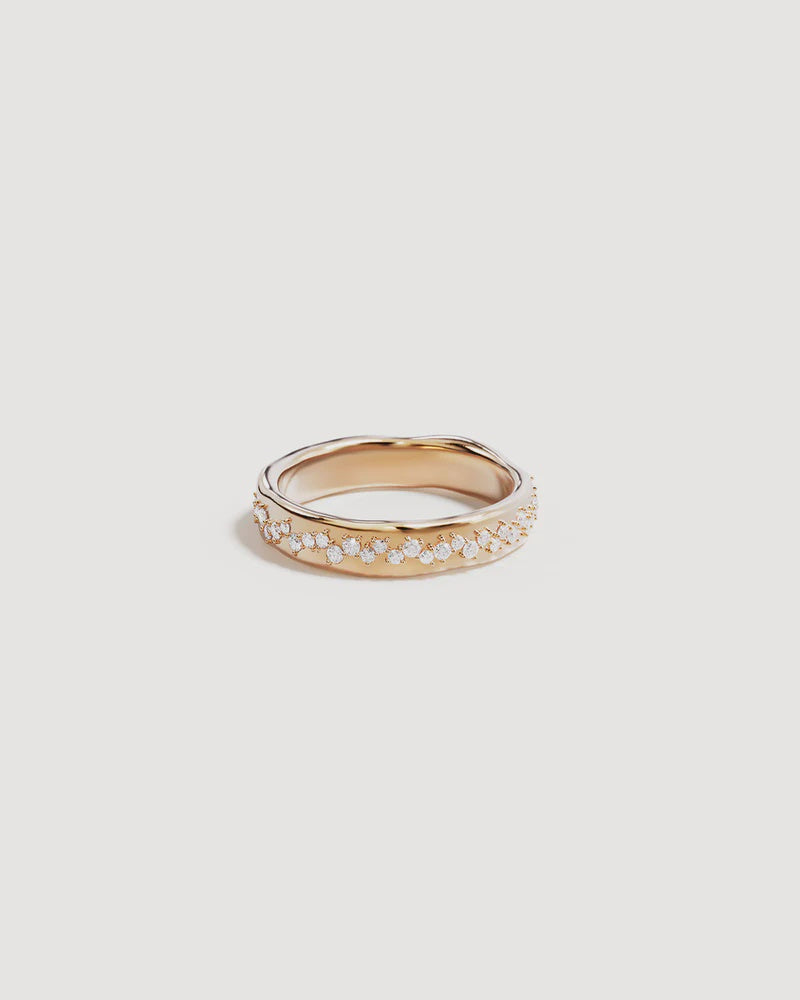 By Charlotte Scattered Light Ring - 18k Gold Vermeil