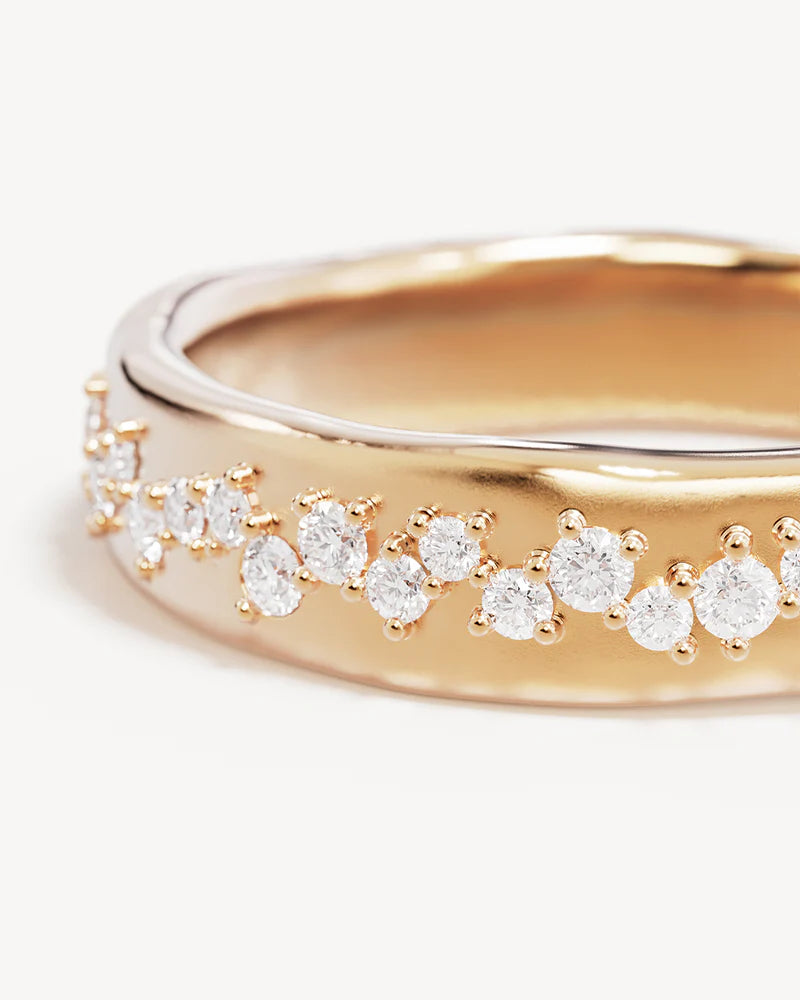 By Charlotte Scattered Light Ring - 18k Gold Vermeil