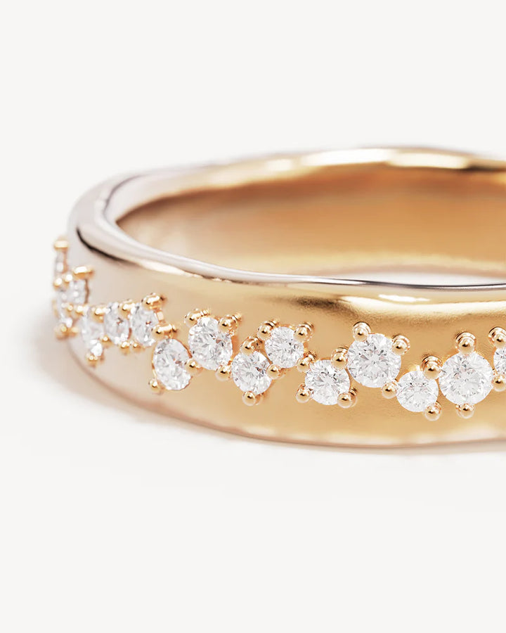 By Charlotte Scattered Light Ring - 18k Gold Vermeil