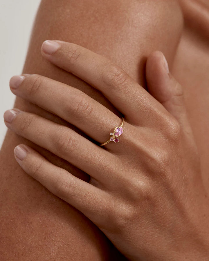 By Charlotte Awaken Love Ring - 18k Gold Vermeil