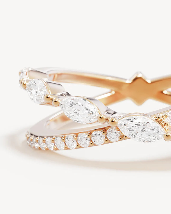 By Charlotte Path To You Ring - 18k Gold Vermeil