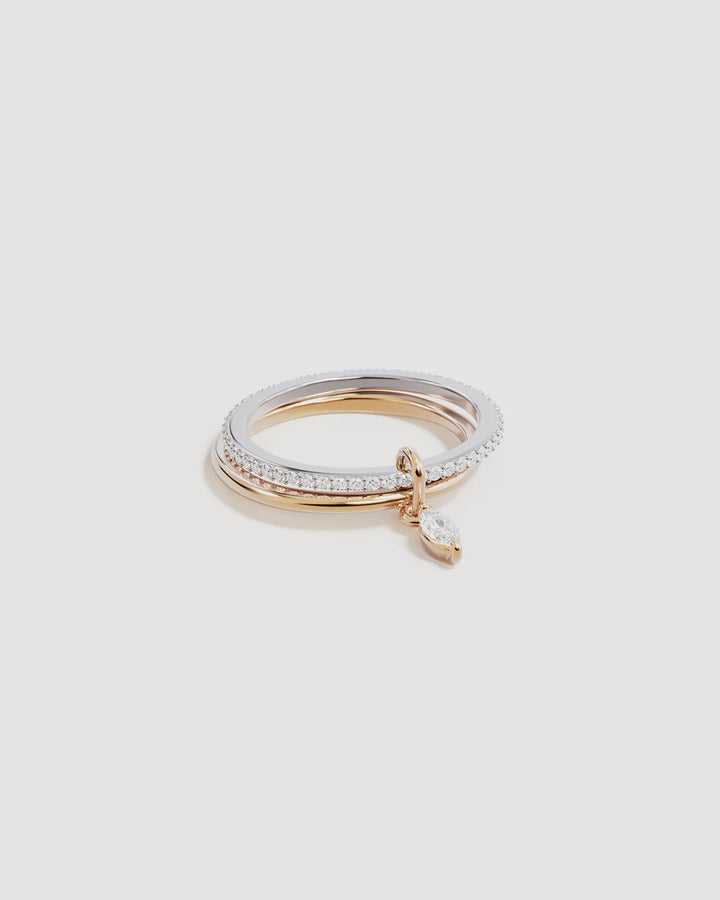 By Charlotte Connected Souls Ring - 18k Gold Vermeil