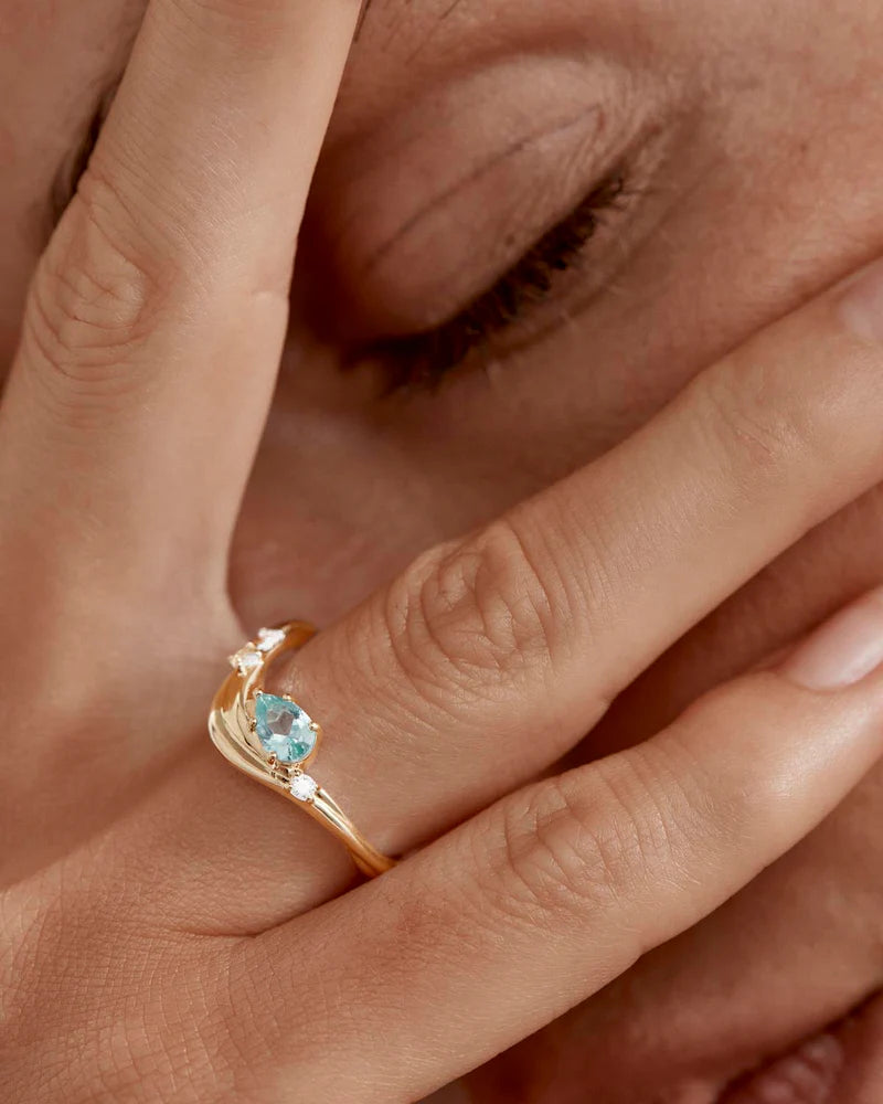 By Charlotte Deep Dive Ring - 18k Gold Vermeil