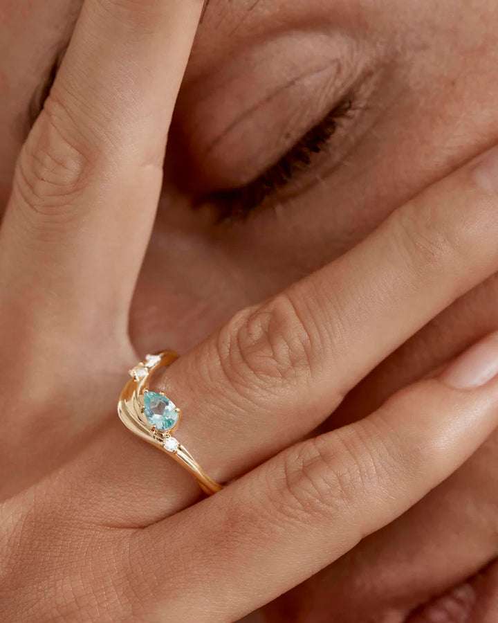 By Charlotte Deep Dive Ring - 18k Gold Vermeil