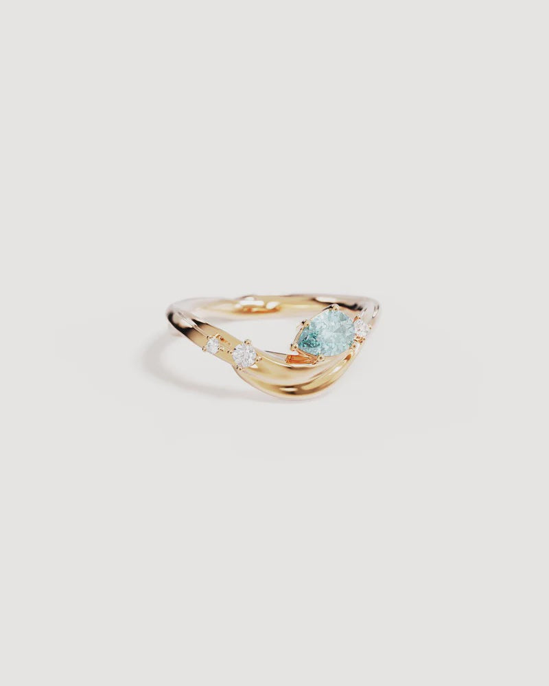 By Charlotte Deep Dive Ring - 18k Gold Vermeil