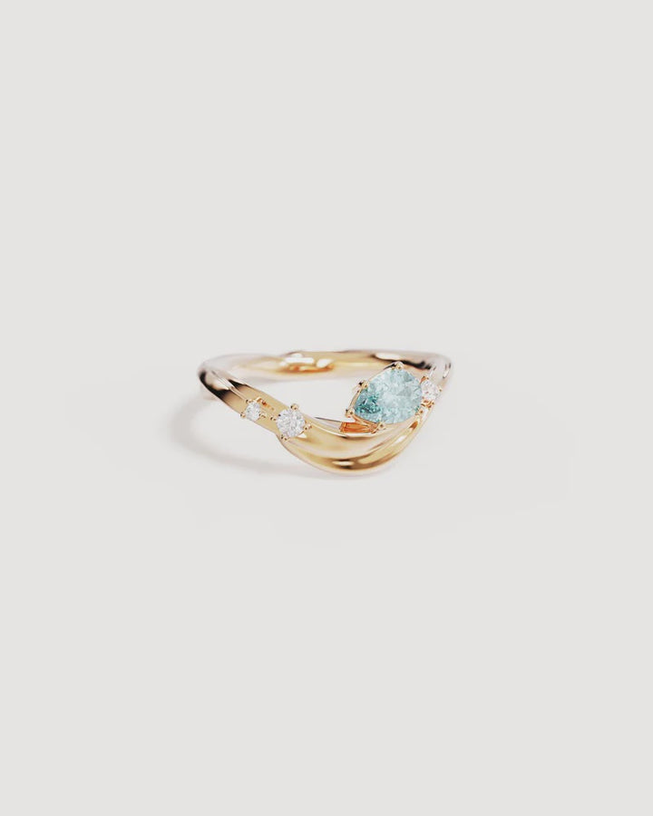 By Charlotte Deep Dive Ring - 18k Gold Vermeil