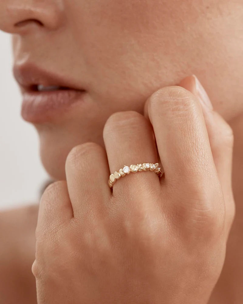 By Charlotte Endless Summer Ring - 18k Gold Vermeil