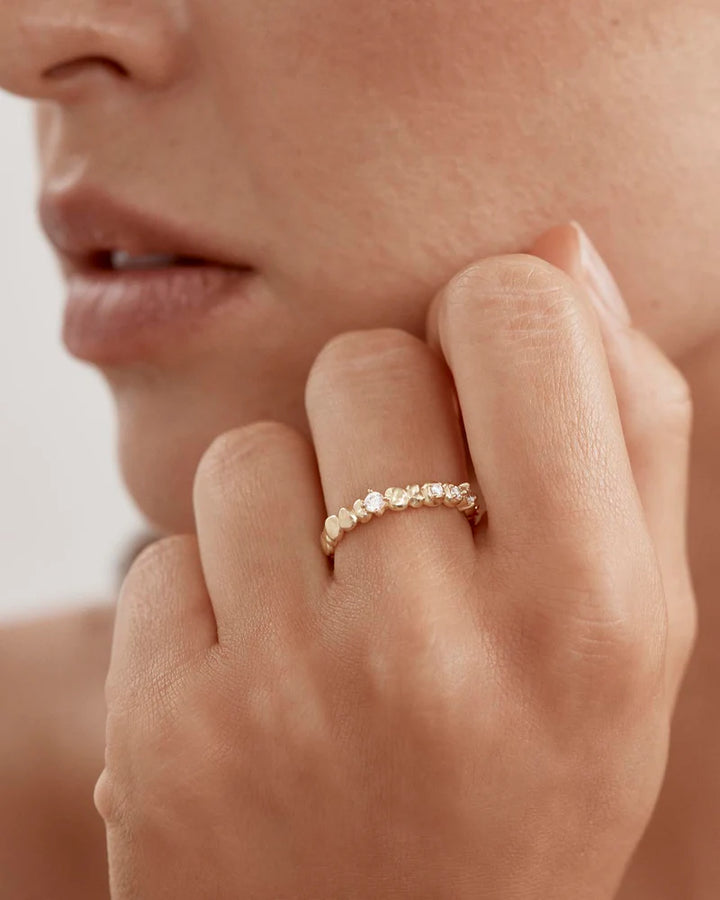 By Charlotte Endless Summer Ring - 18k Gold Vermeil