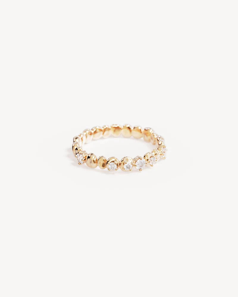 By Charlotte Endless Summer Ring - 18k Gold Vermeil