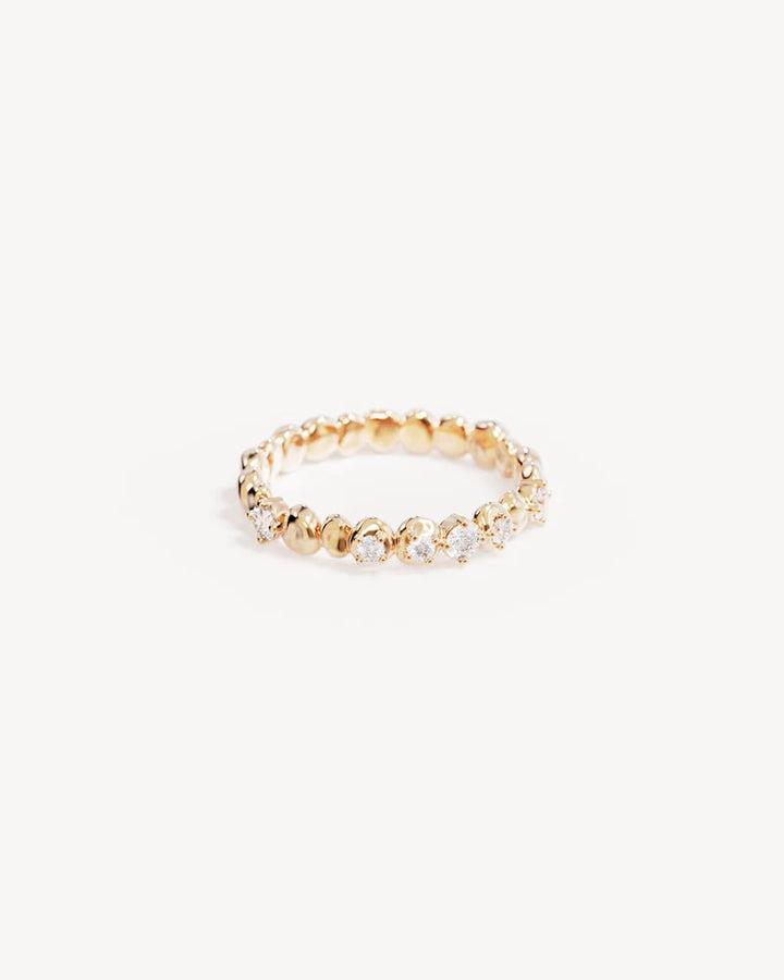 By Charlotte Endless Summer Ring - 18k Gold Vermeil