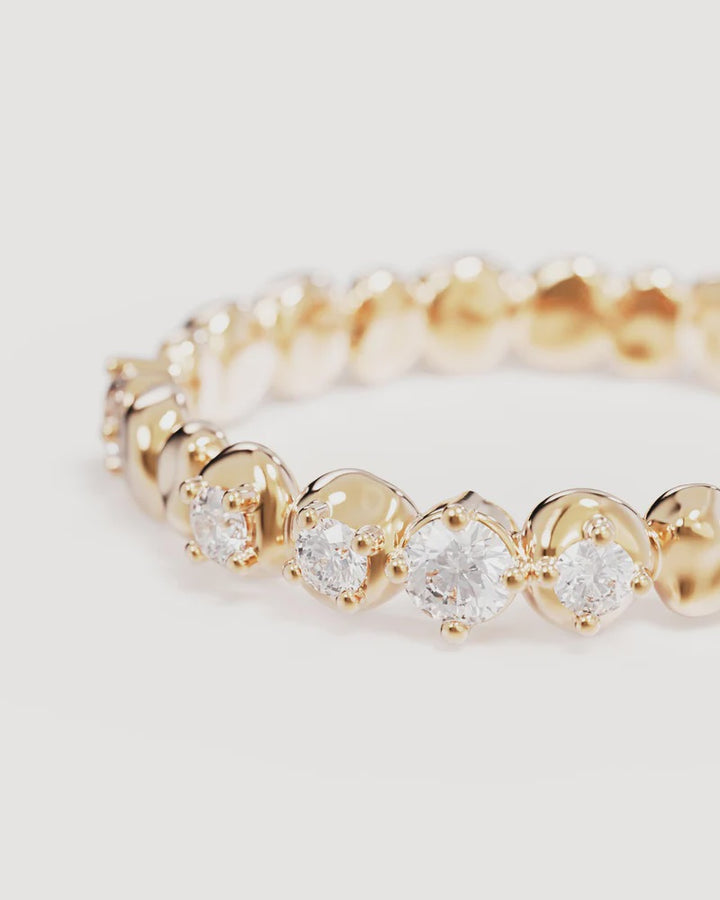 By Charlotte Endless Summer Ring - 18k Gold Vermeil